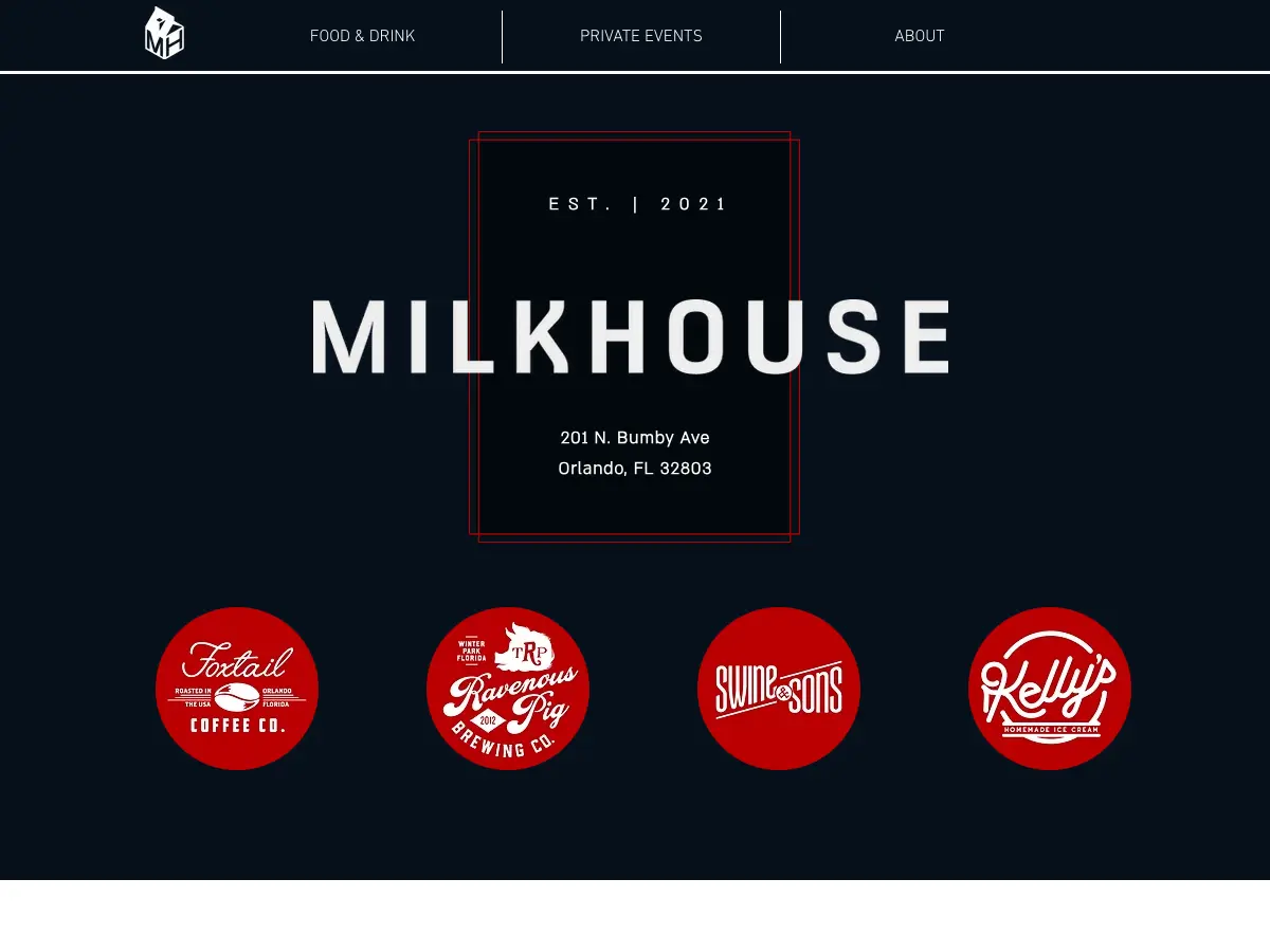 Orlando Milkhouse's website