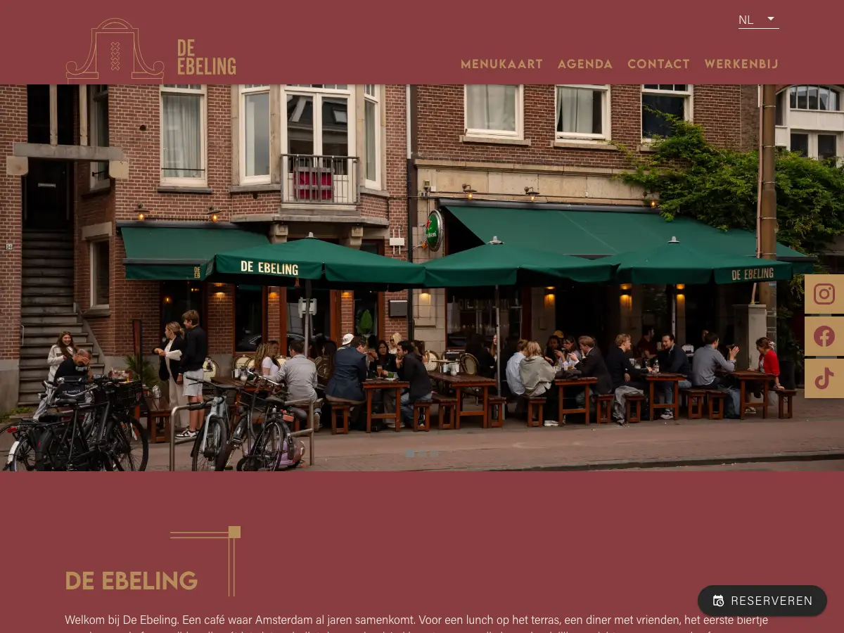 De Ebeling's website