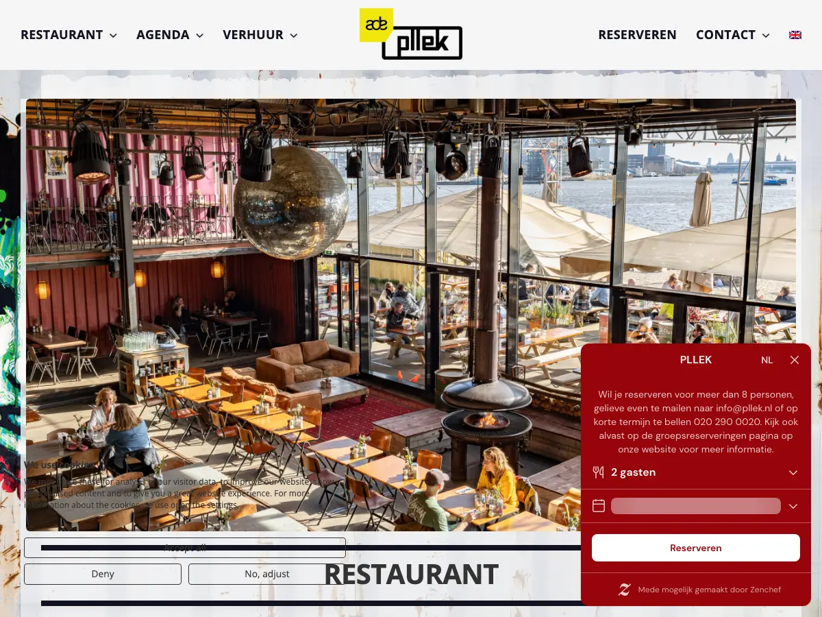 Pllek's website