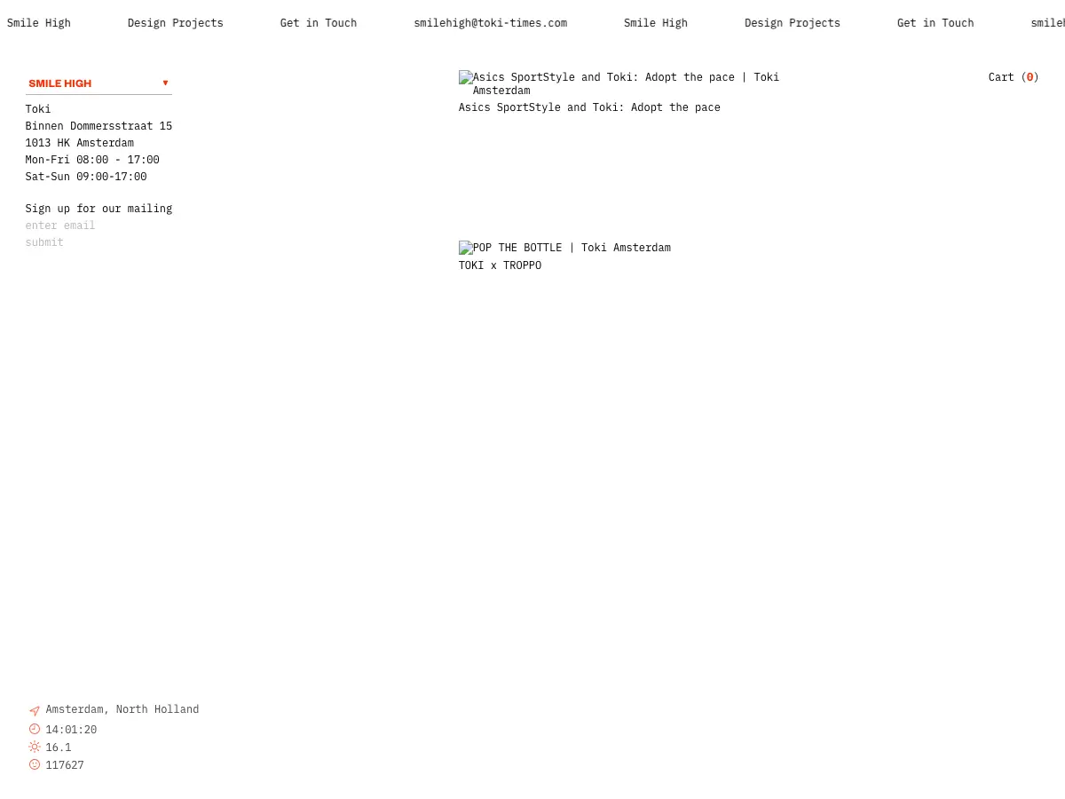 Toki's website