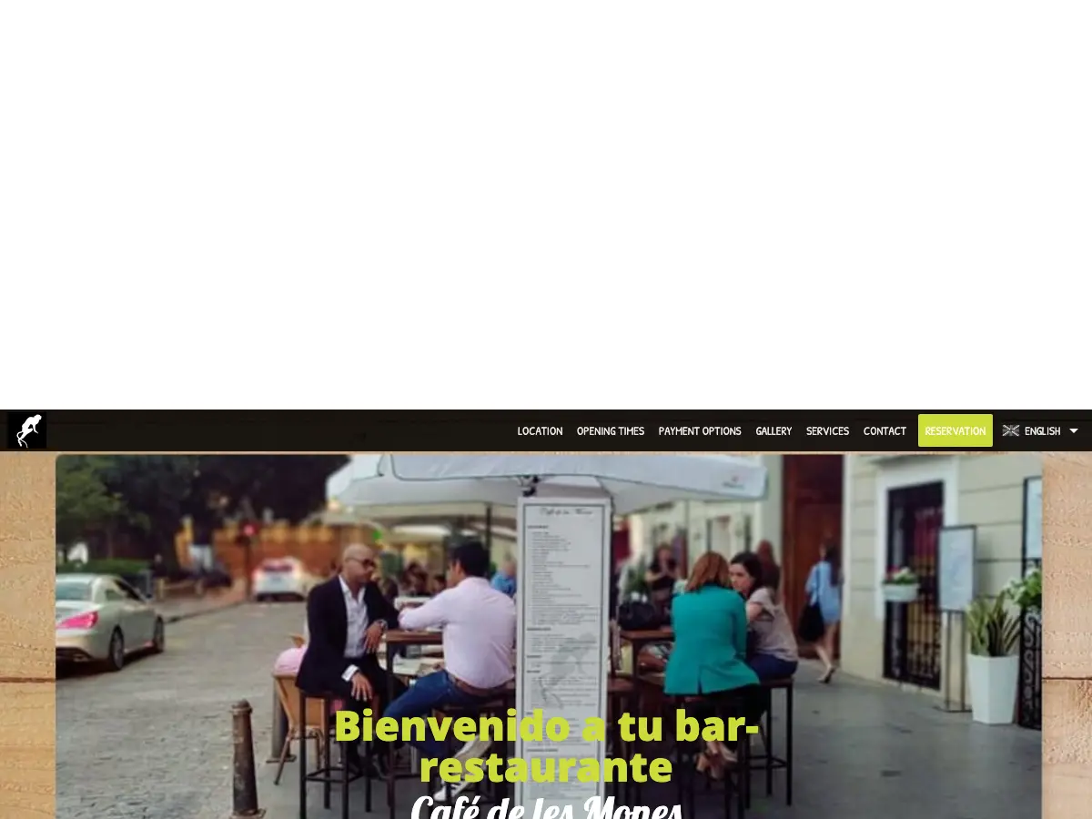 Café de les Mones's website