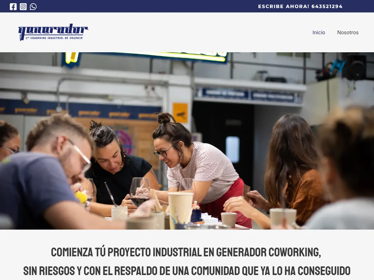 Generador's website