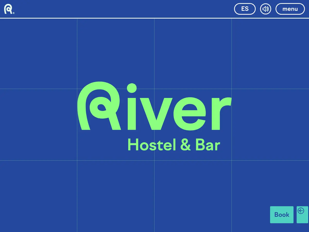 The River Hostel's website