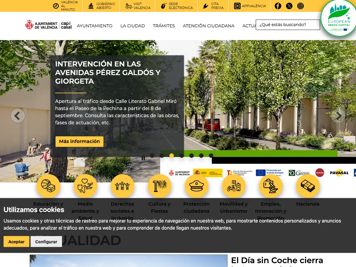 Biblioteca Municipal Francesc Almela i Vives's website