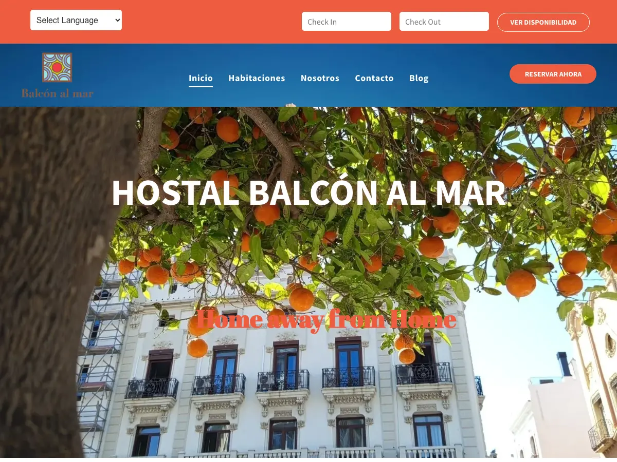 Hostal Balcón Al Mar's website