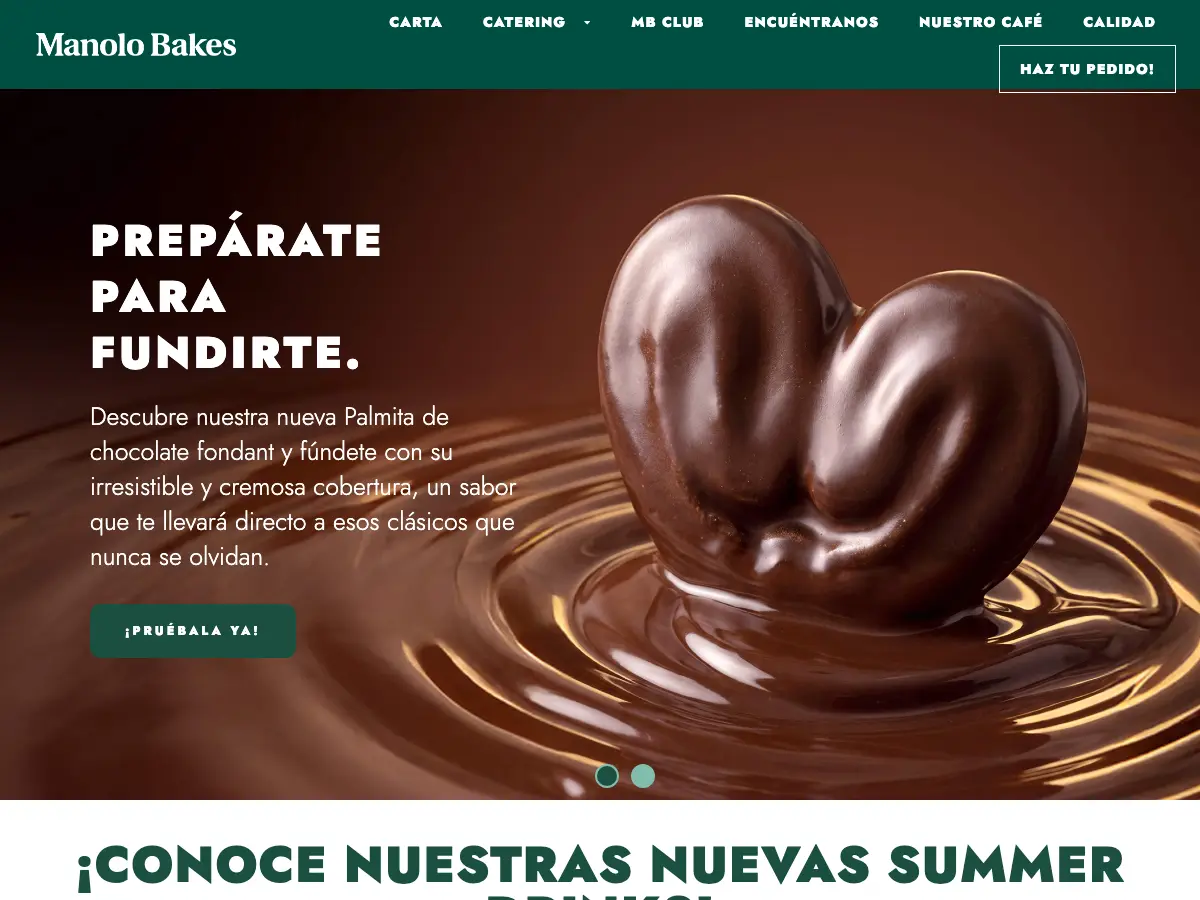 Manolo Bakes's website