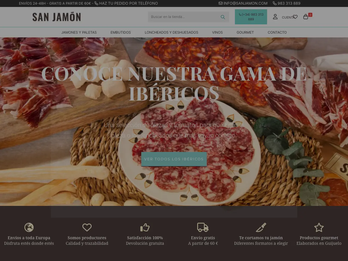 Café Ibérico's website