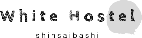 White Hostel Shinsaibashi logo