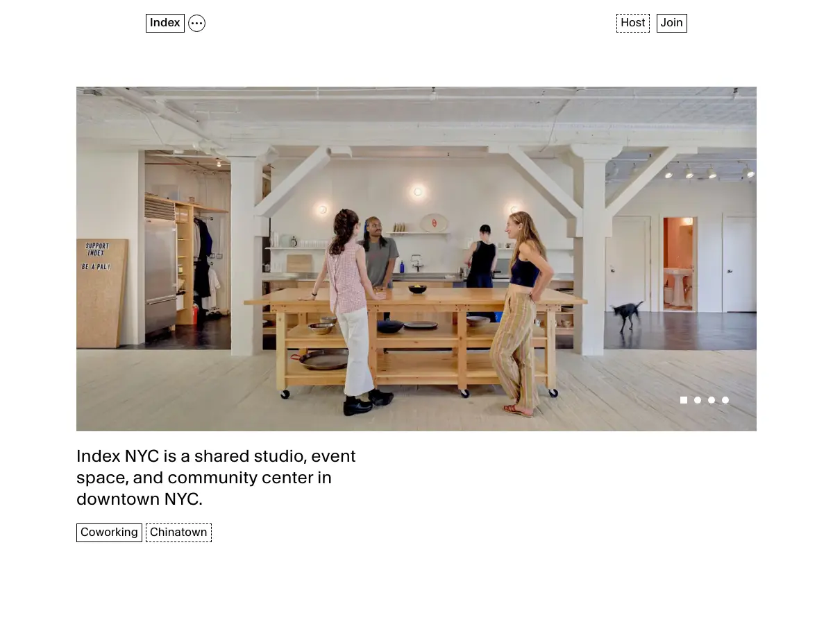 Index Chinatown's website