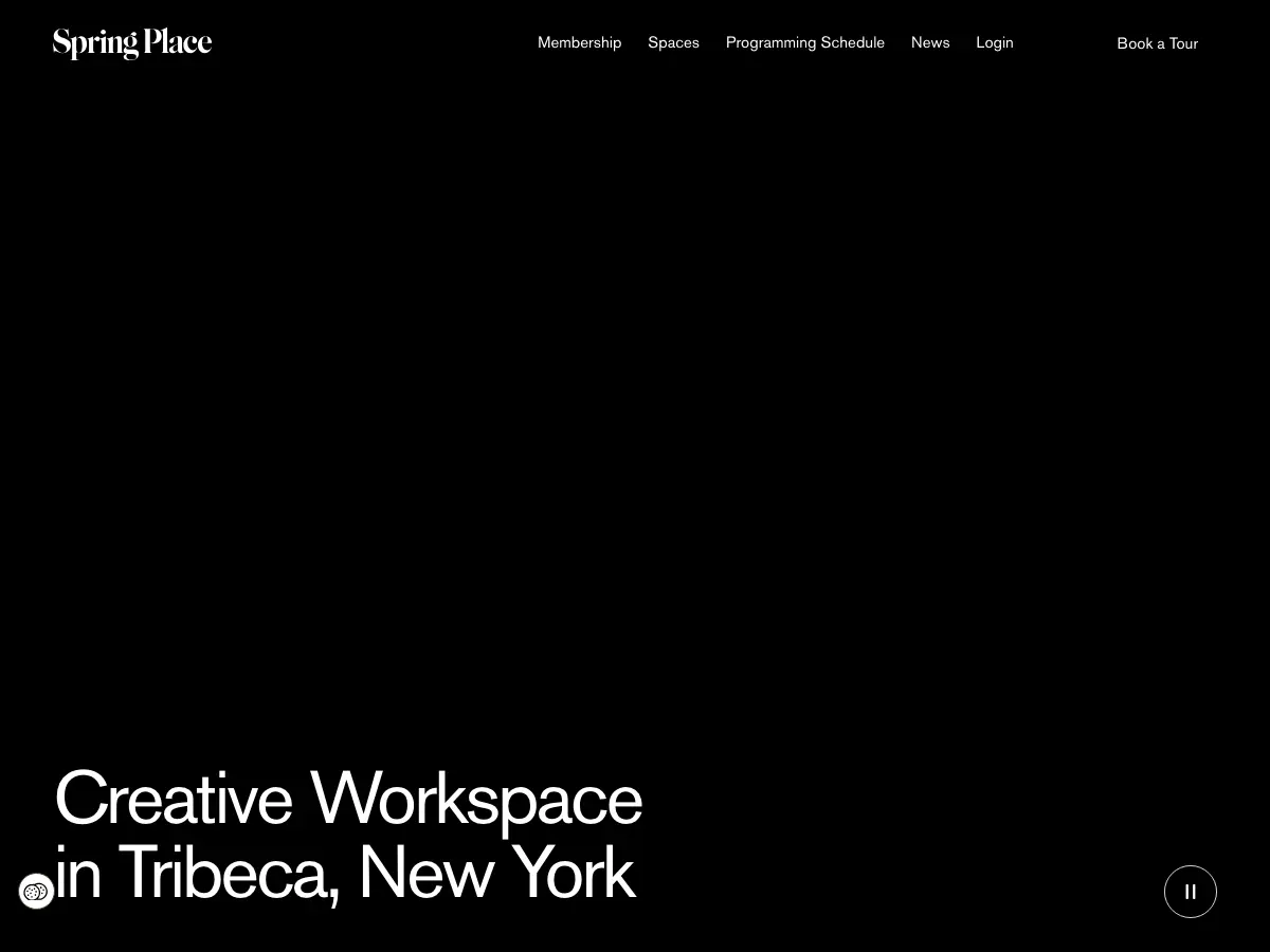 Spring Place's website