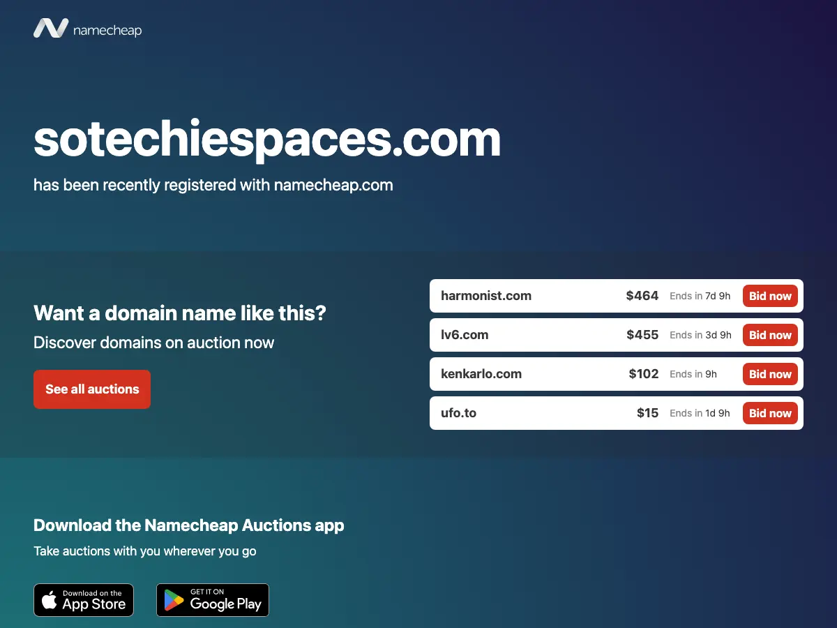 SoTechie Spaces's website