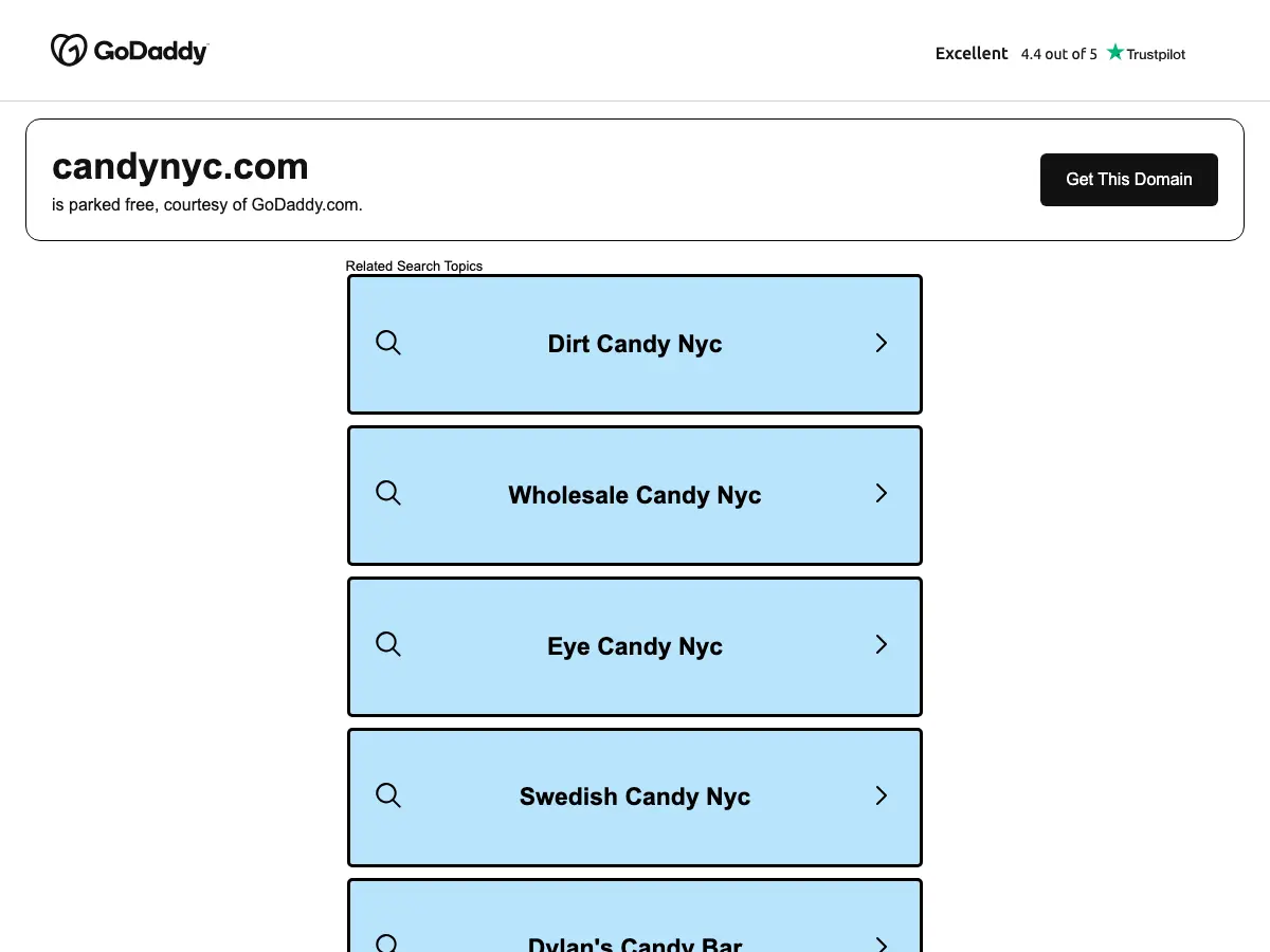 Candy Hostel's website