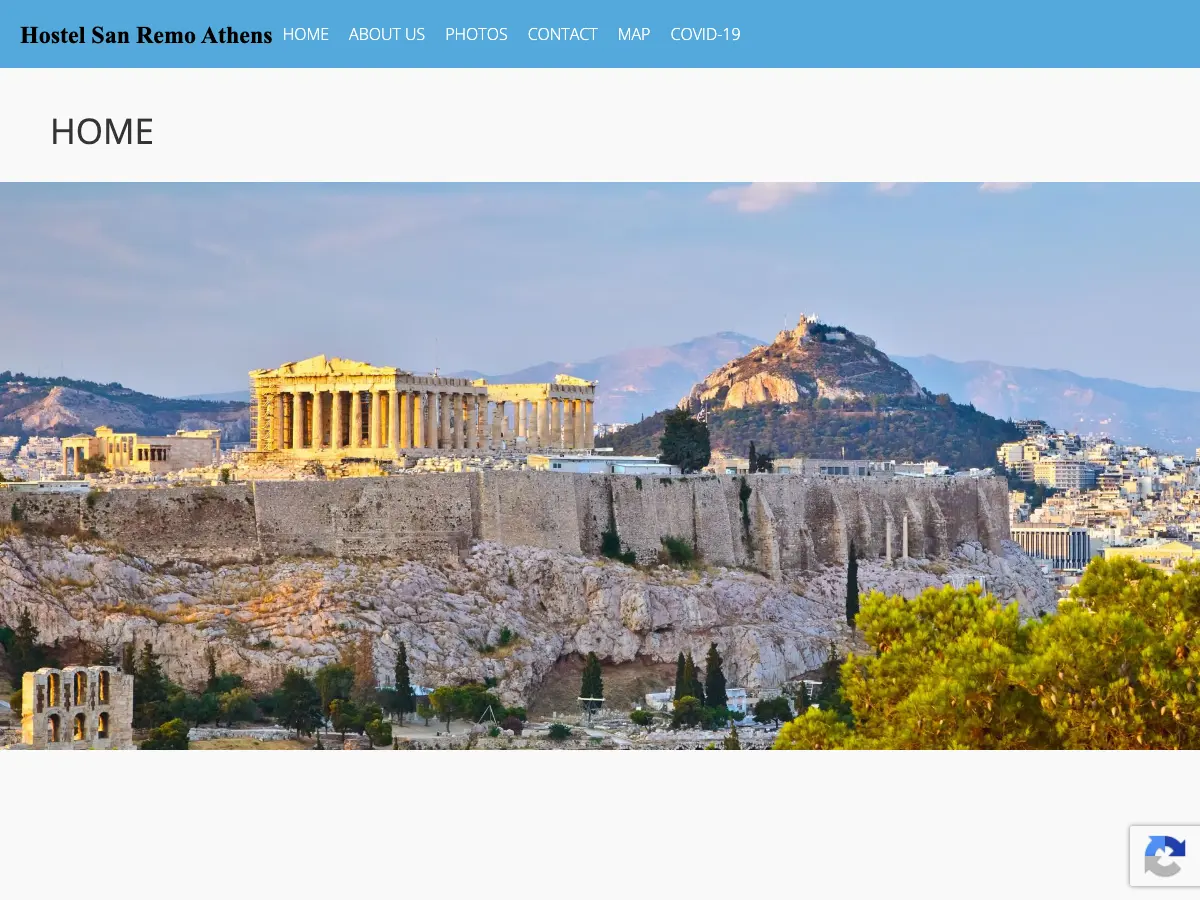 Hostel San Remo's website