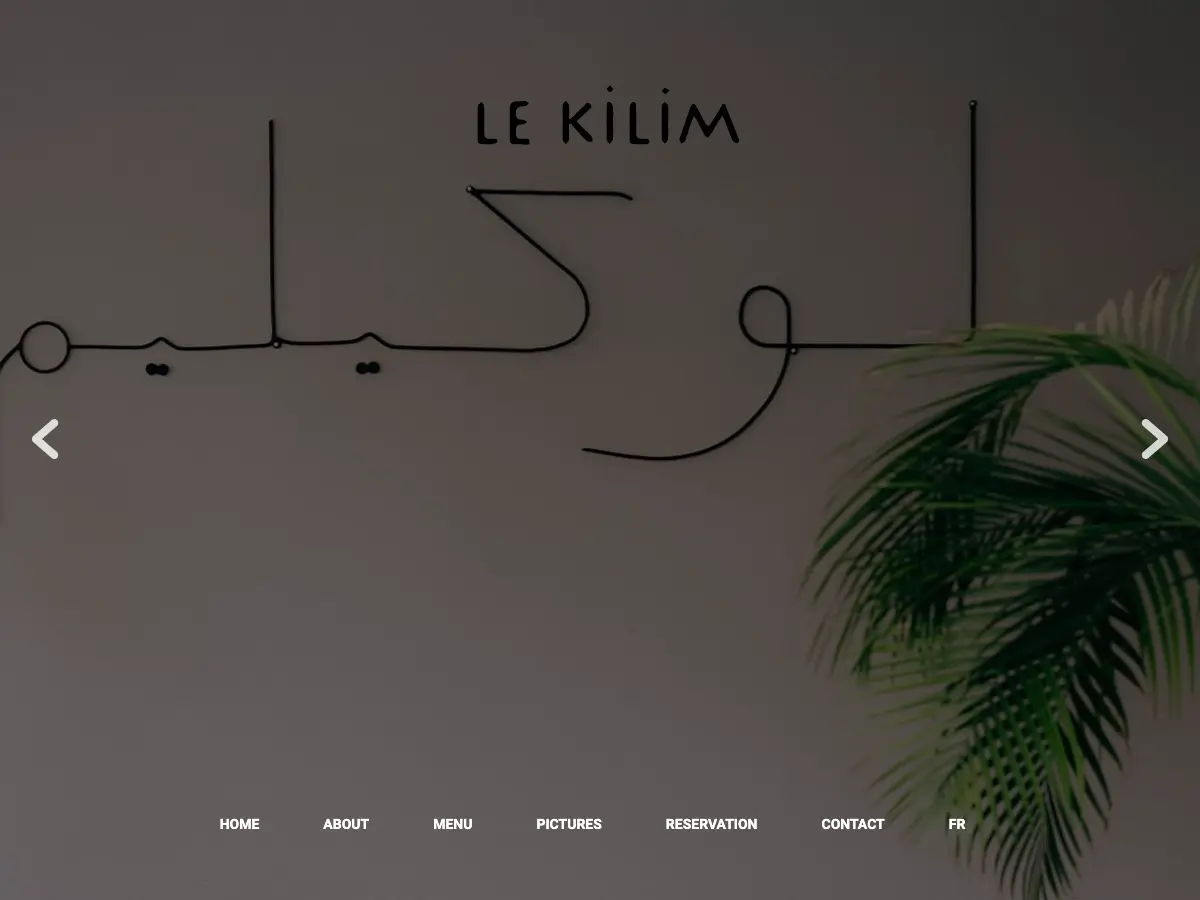 Le Kilim's website