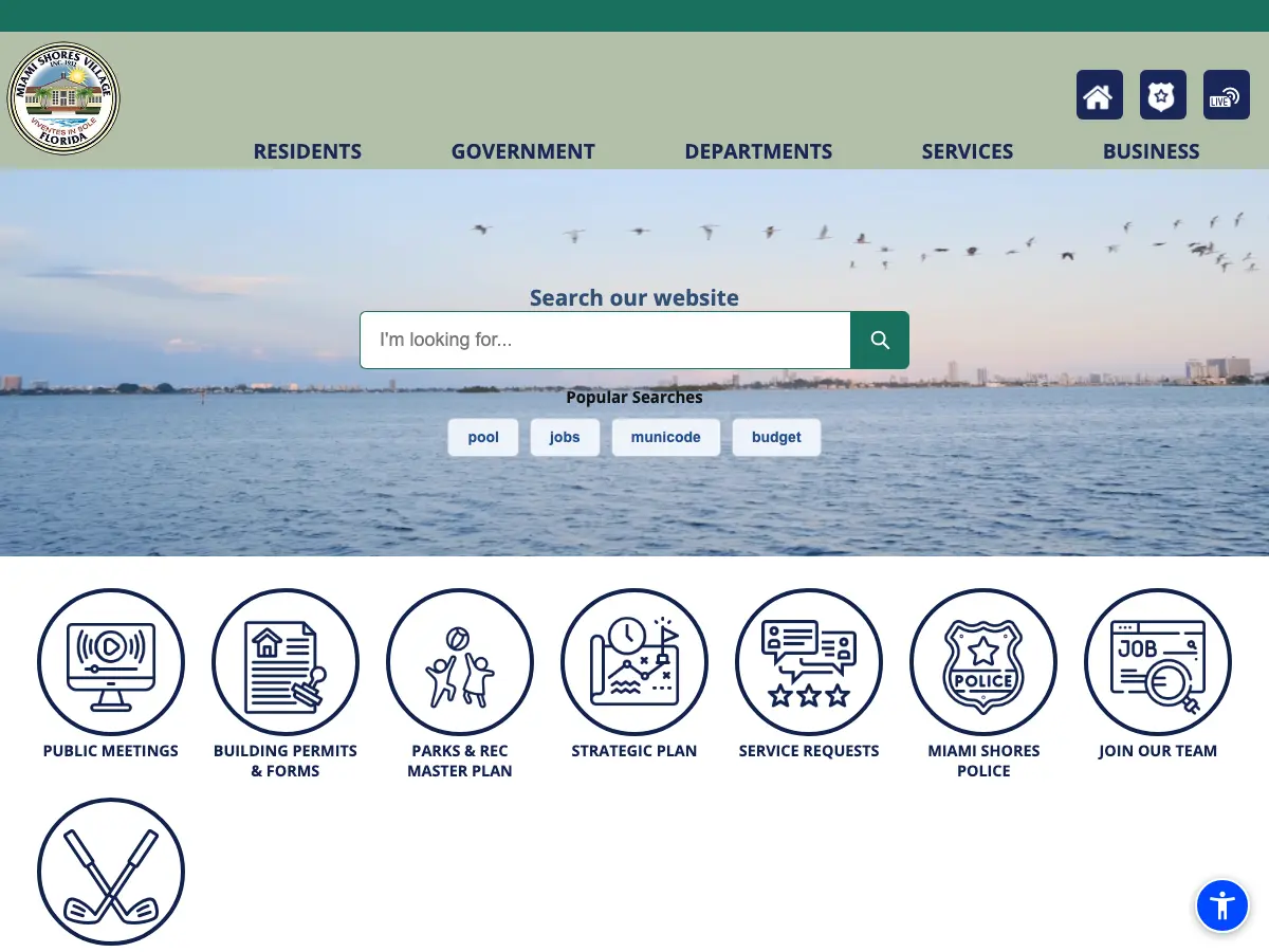 Brockway Memorial Library's website