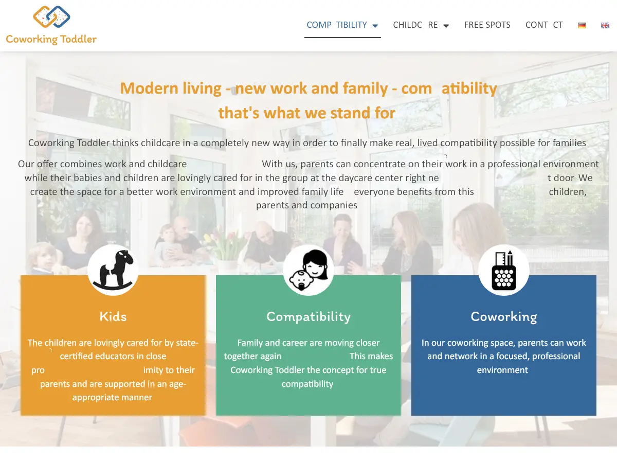 Coworking Toddler's website