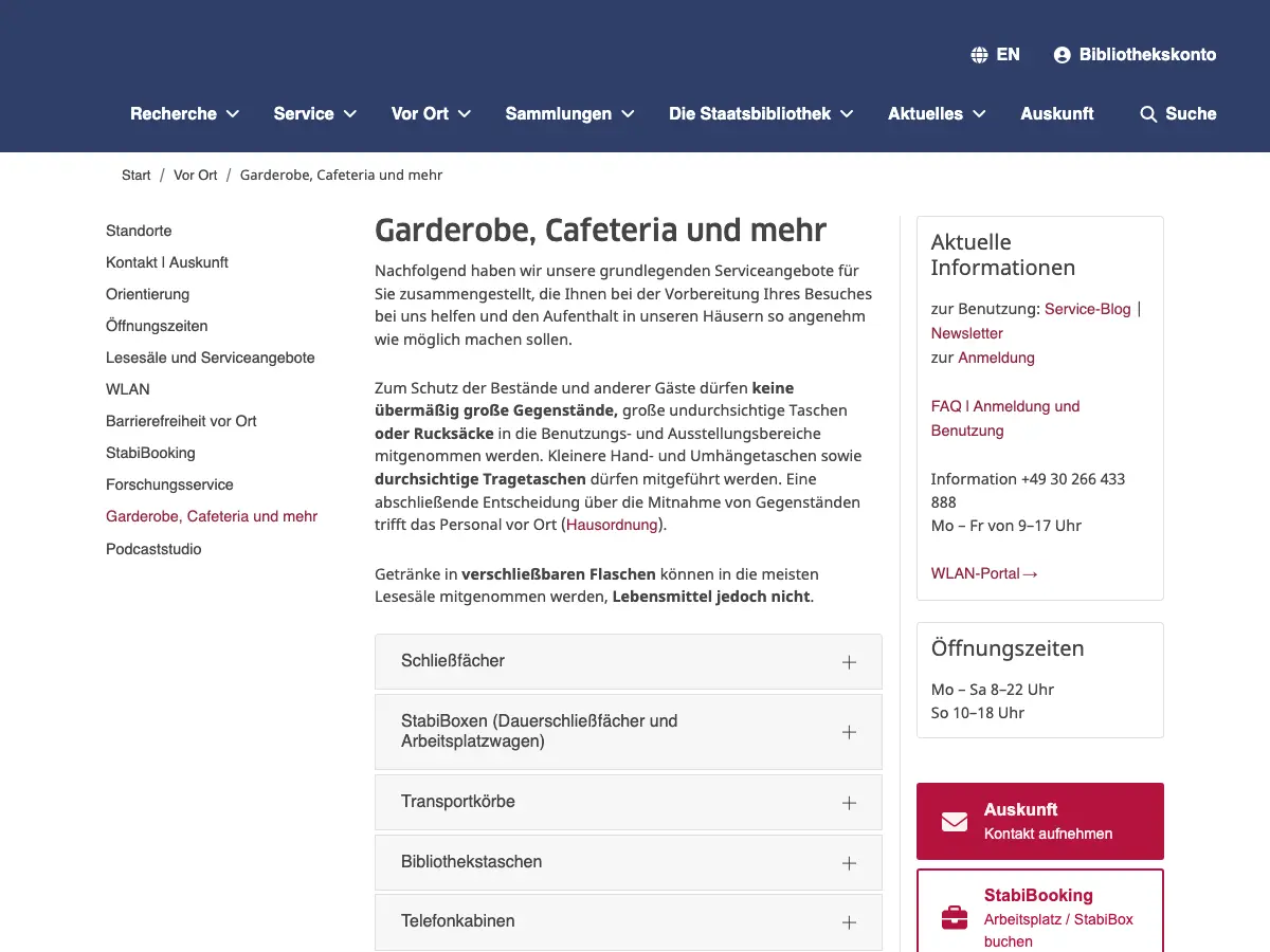 Café Felix's website