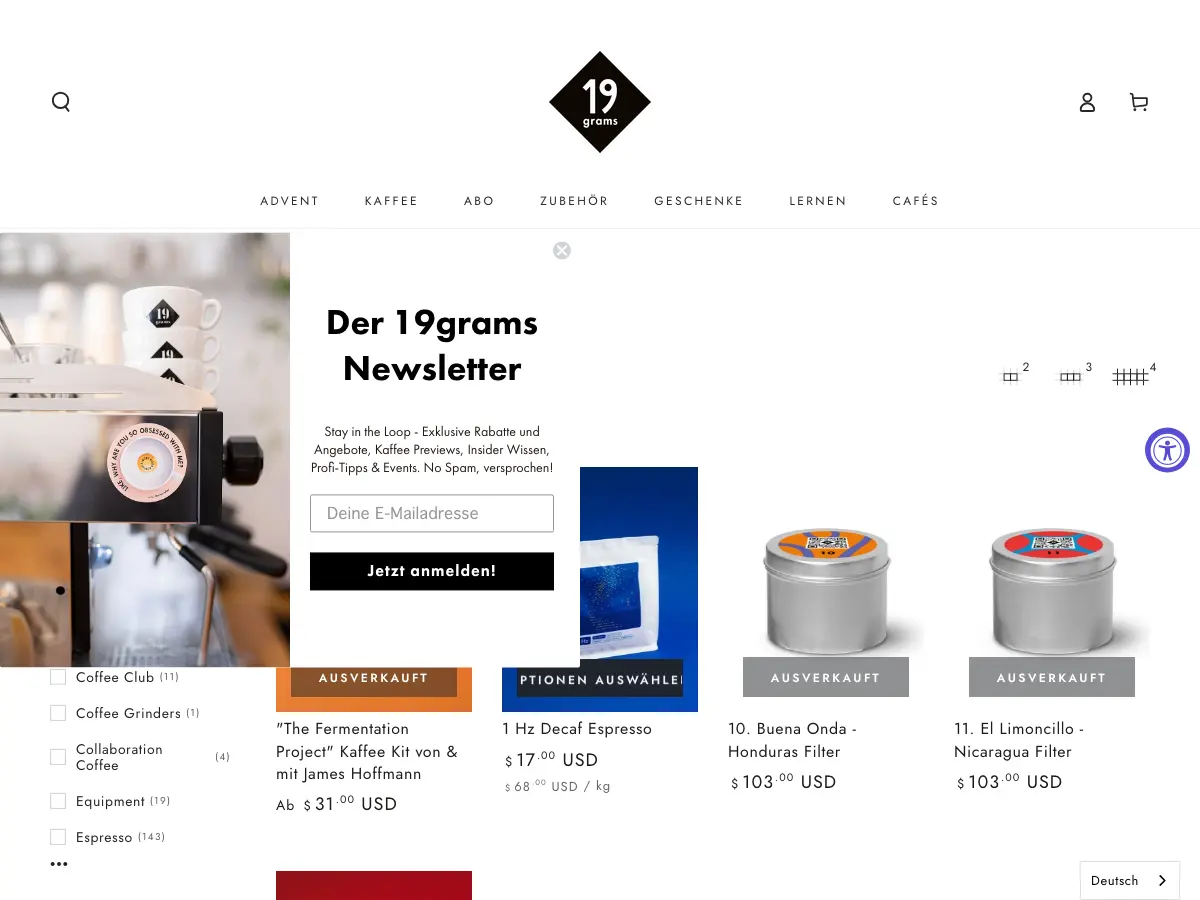19grams's website