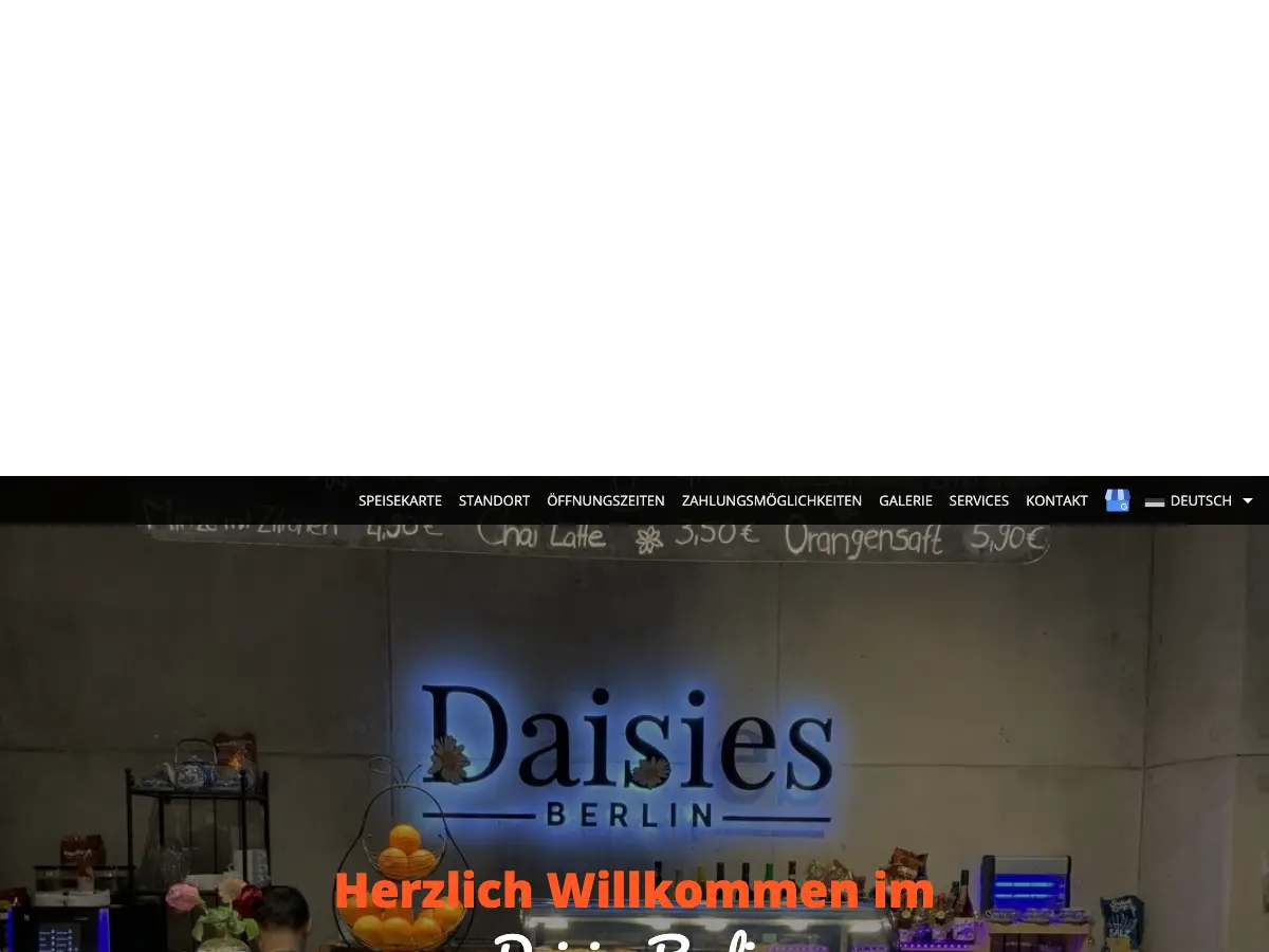 Daisies Berlin's website