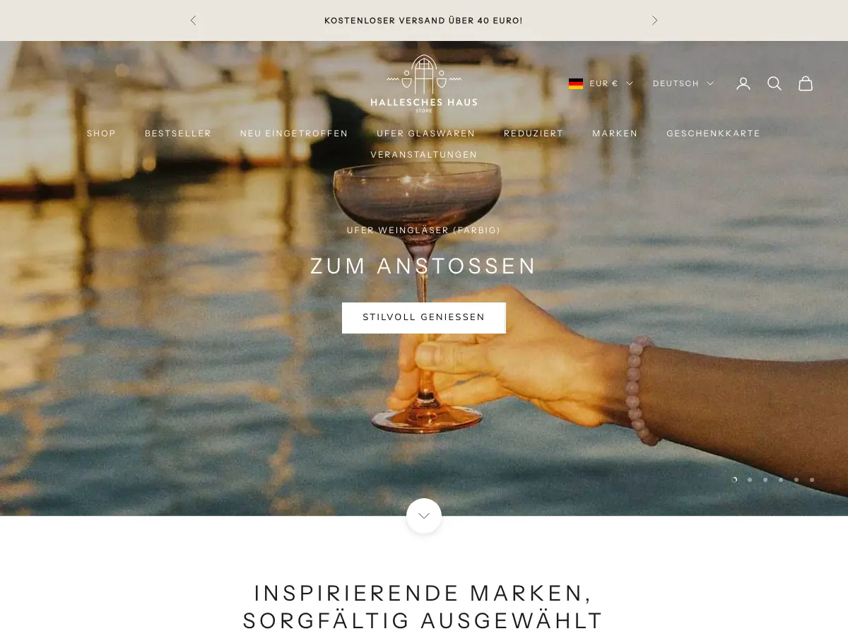 Hallesches Haus's website