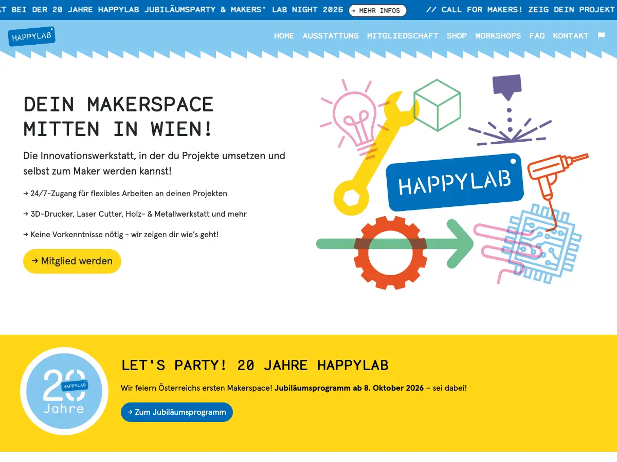 Happylab's website