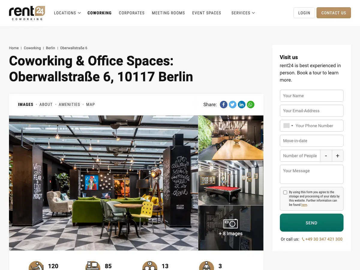 rent24's website