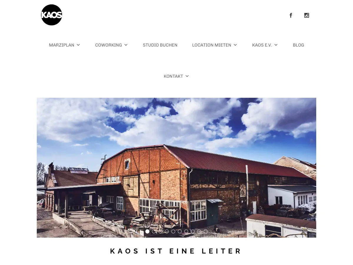 KAOS Halle's website