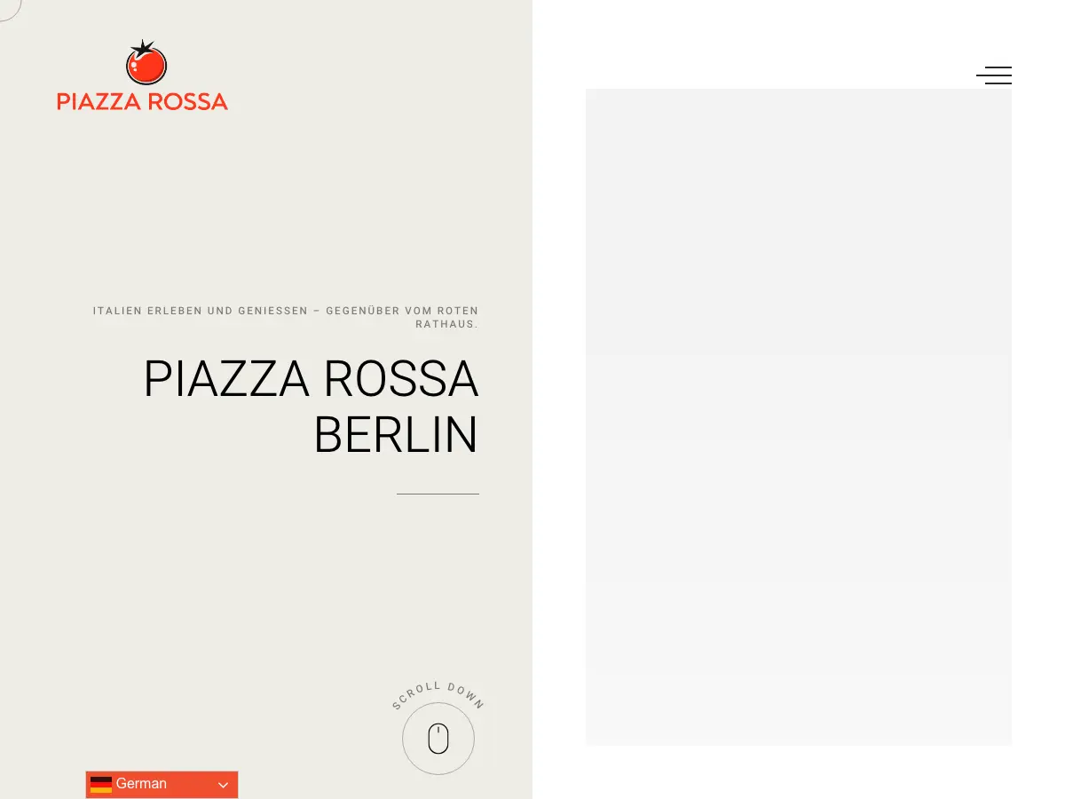 Piazza Rossa's website
