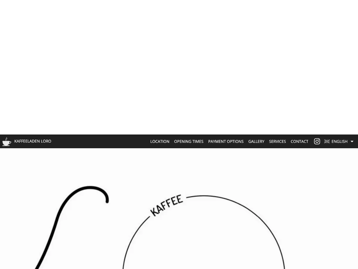 Kaffeeladen Loro's website