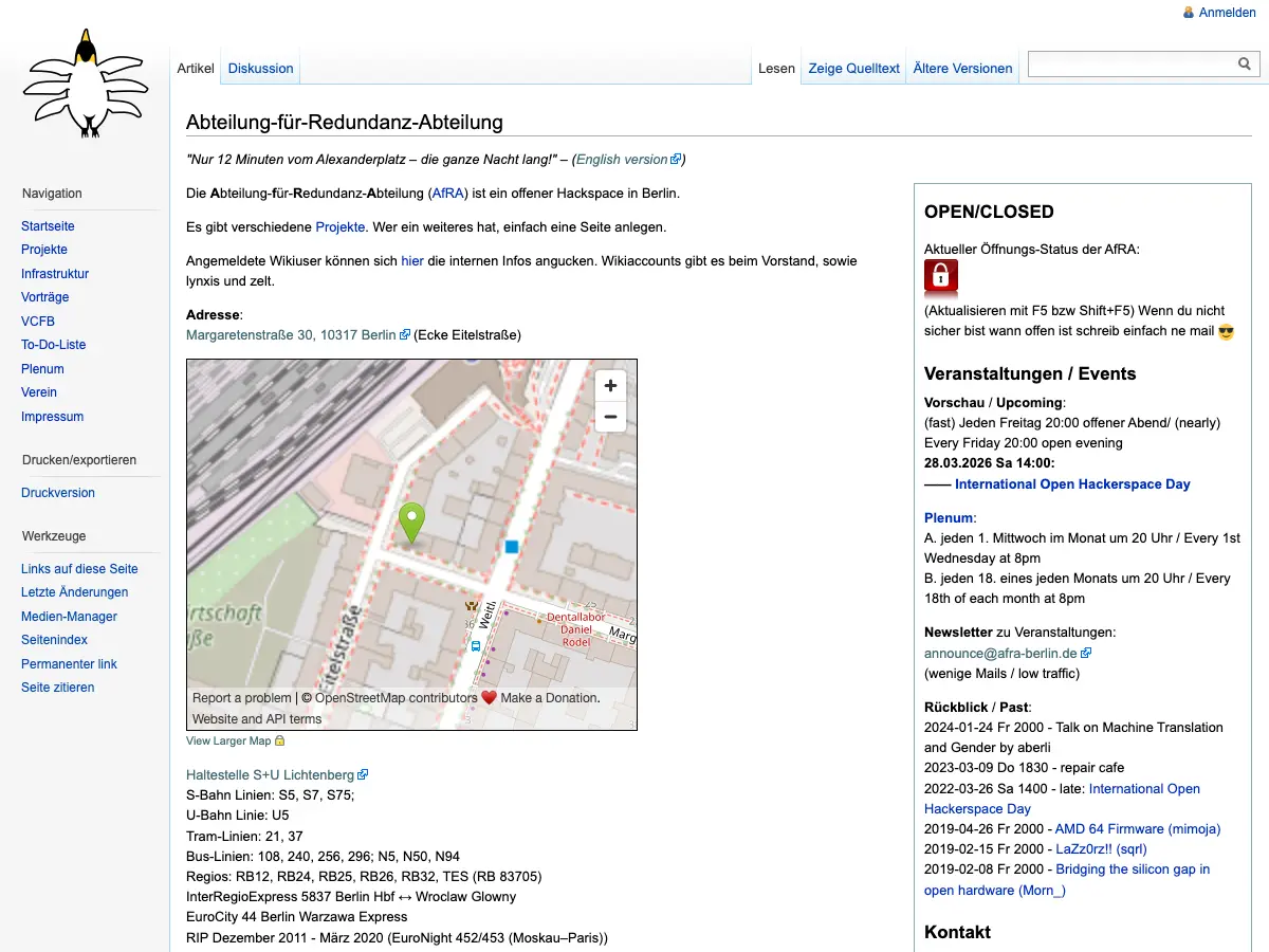 Abteilung-für-Redundanz-Abteilung's website