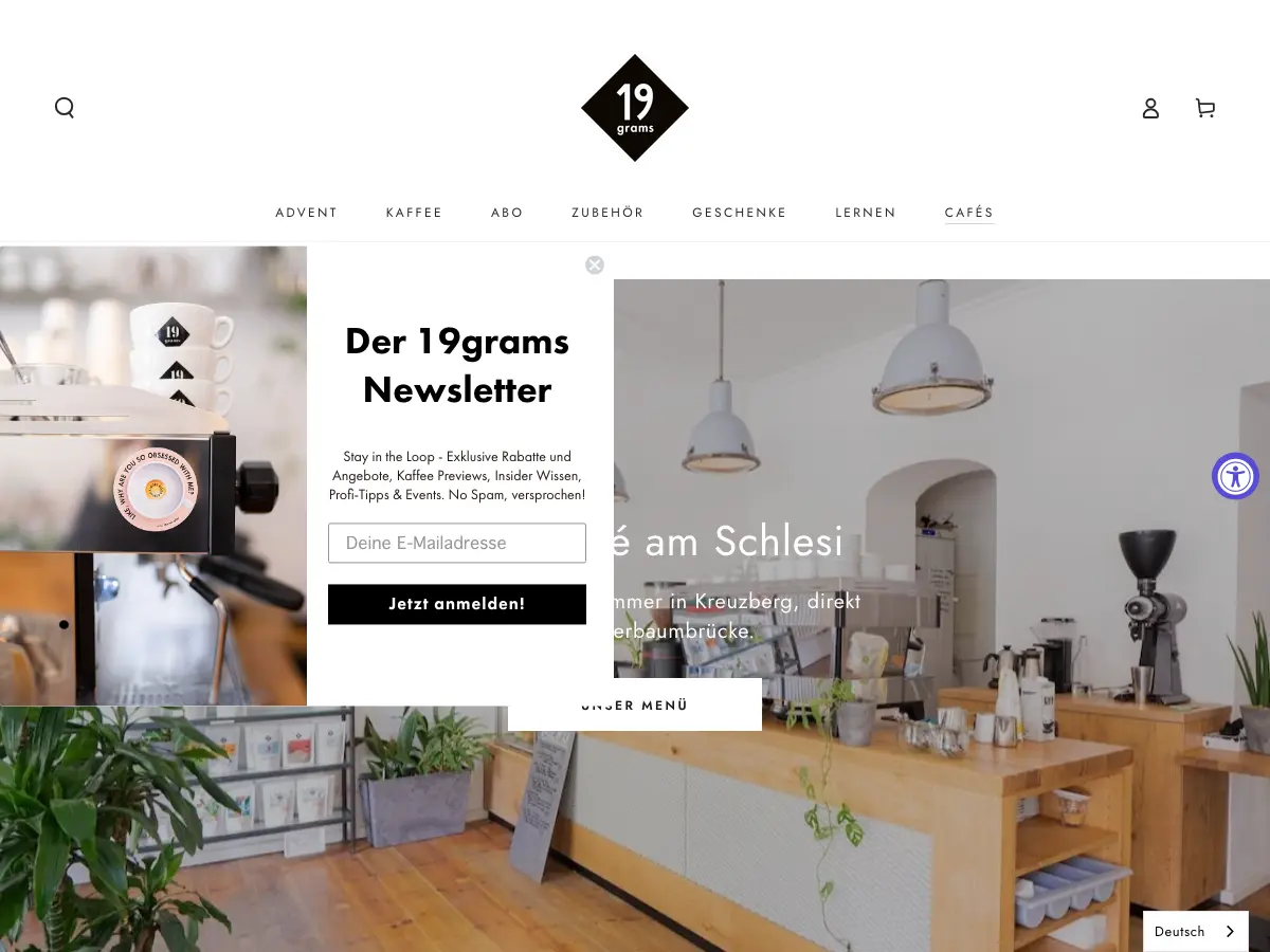 19grams Schlesi's website