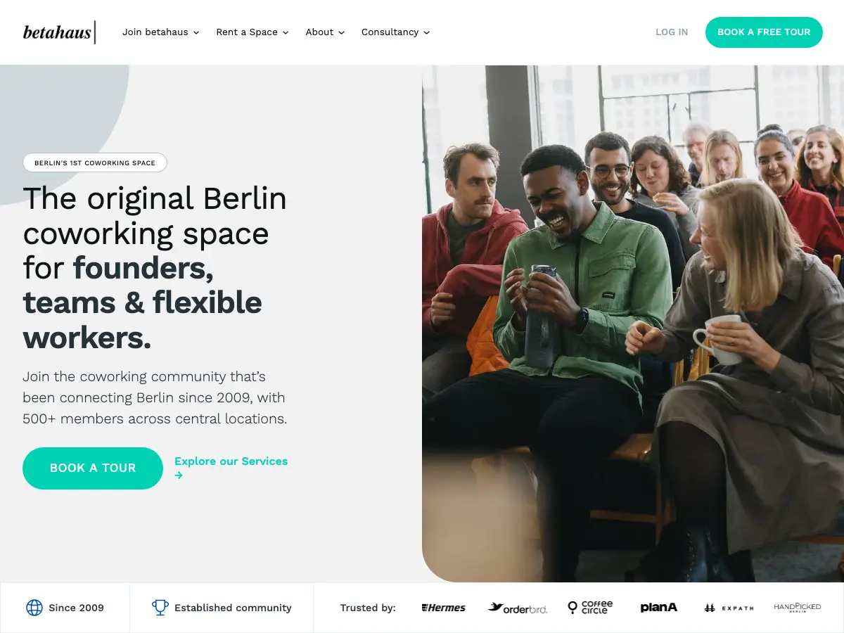 betahaus's website
