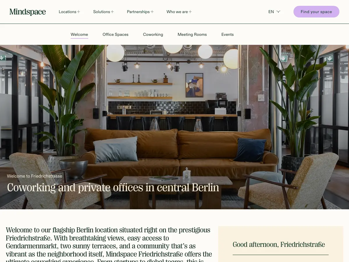 mindspace's website