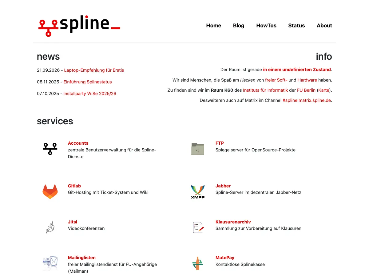 Spline's website