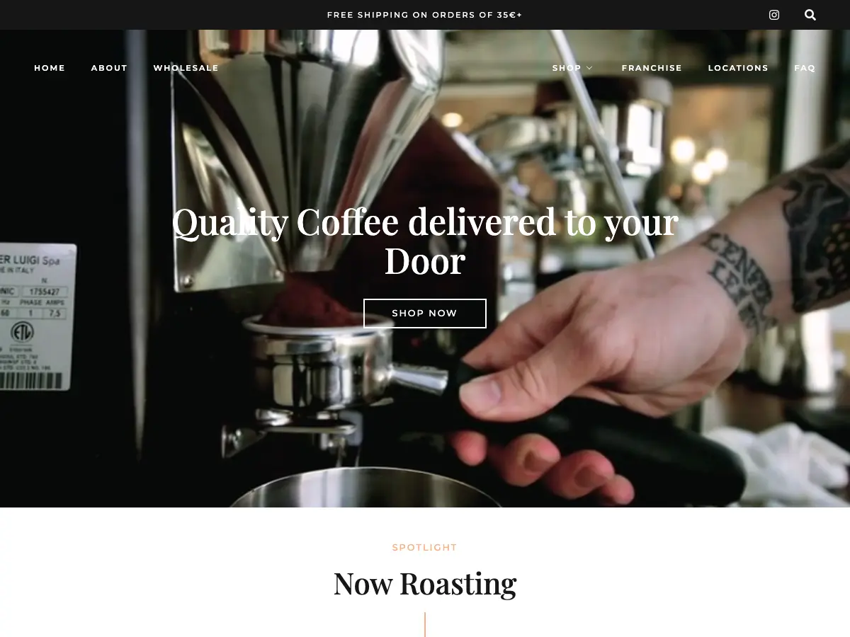 The Visit's website