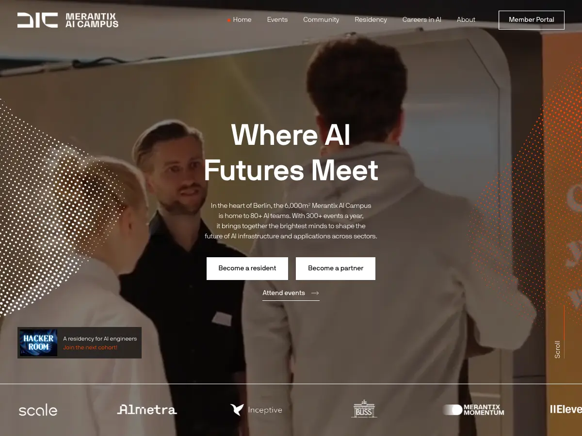 AI Campus Berlin's website