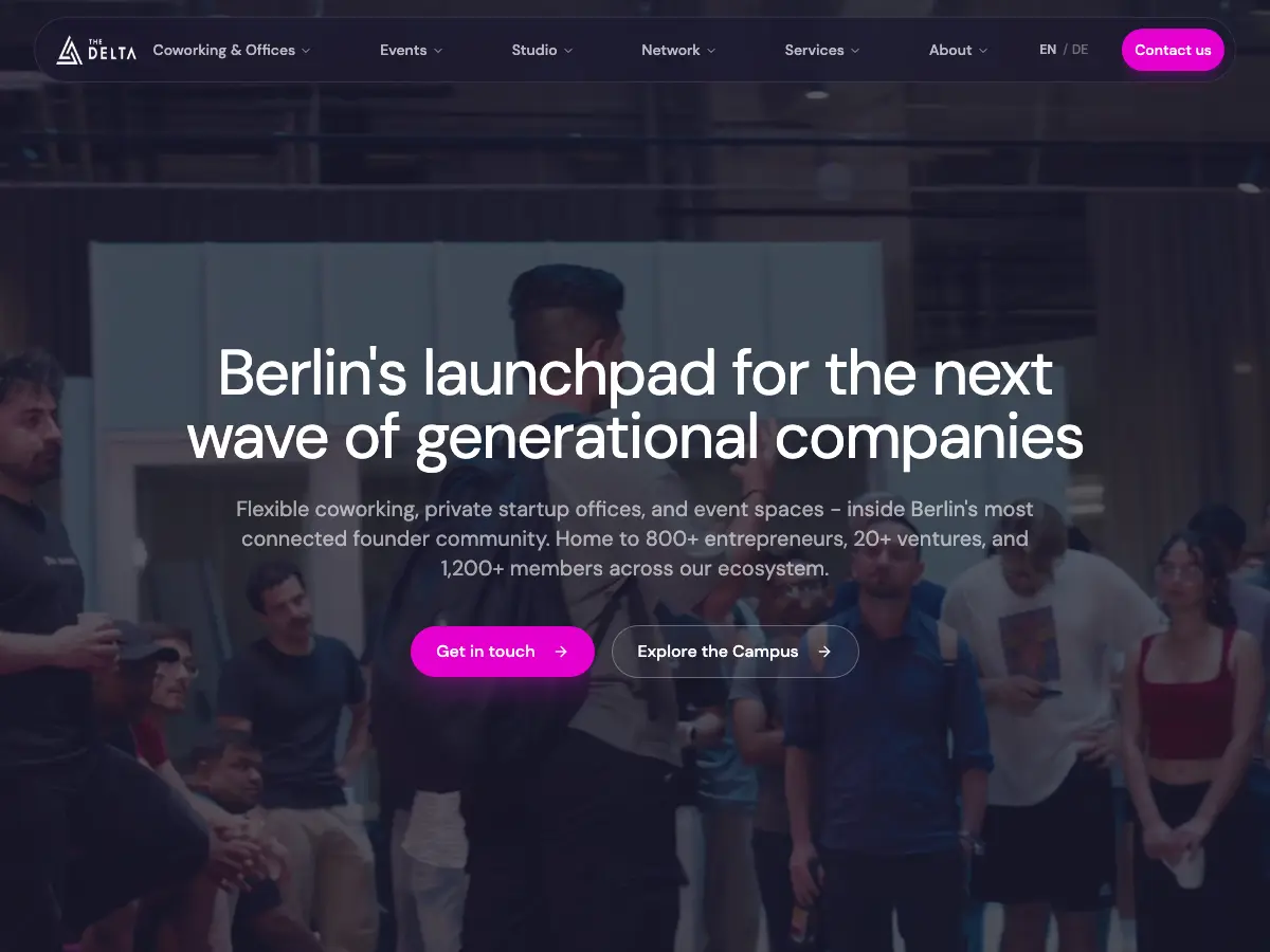 The DELTA's website