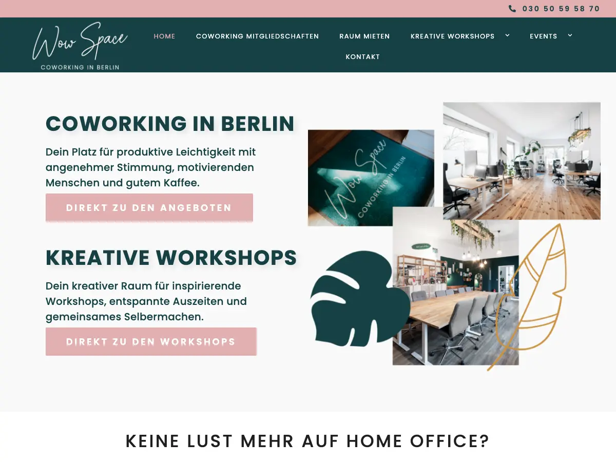 ,Wow Space | Coworking in Berlin's website