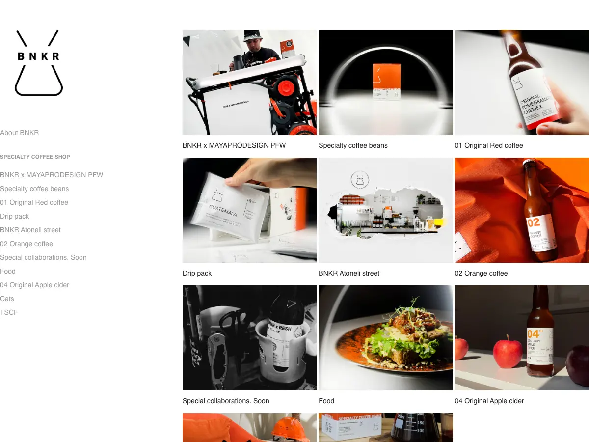 BNKR's website
