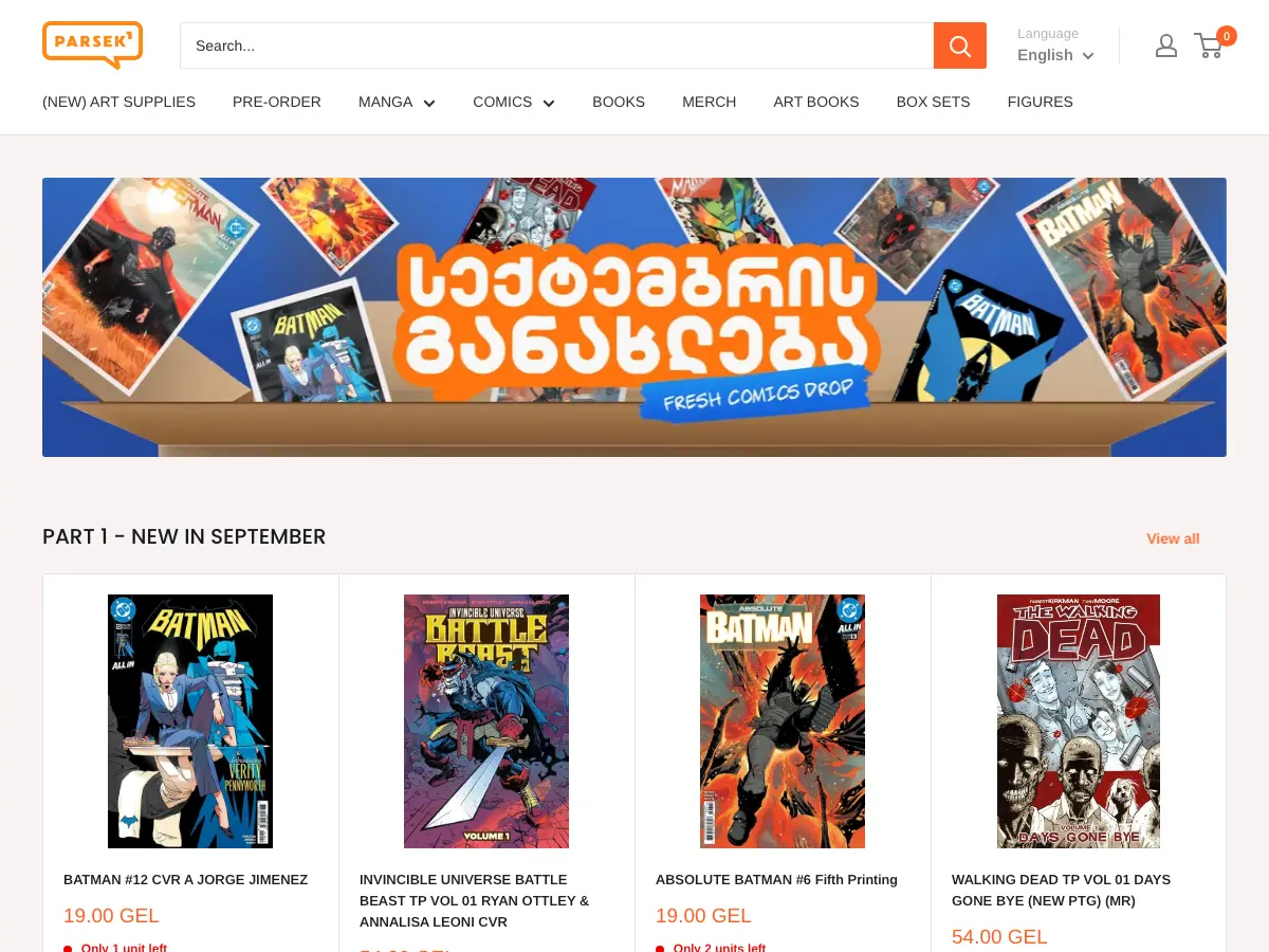 Parsek1's website