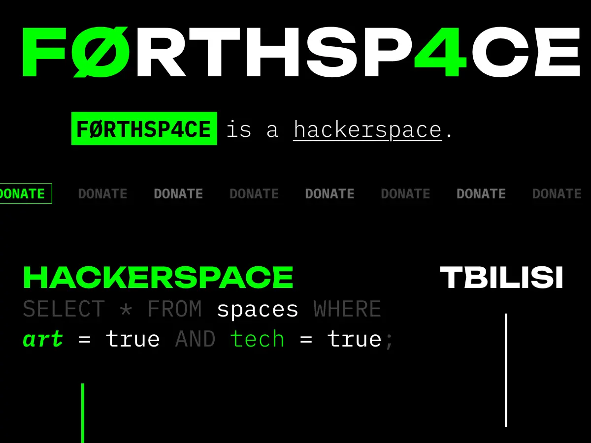 F0RTHSP4CE's website