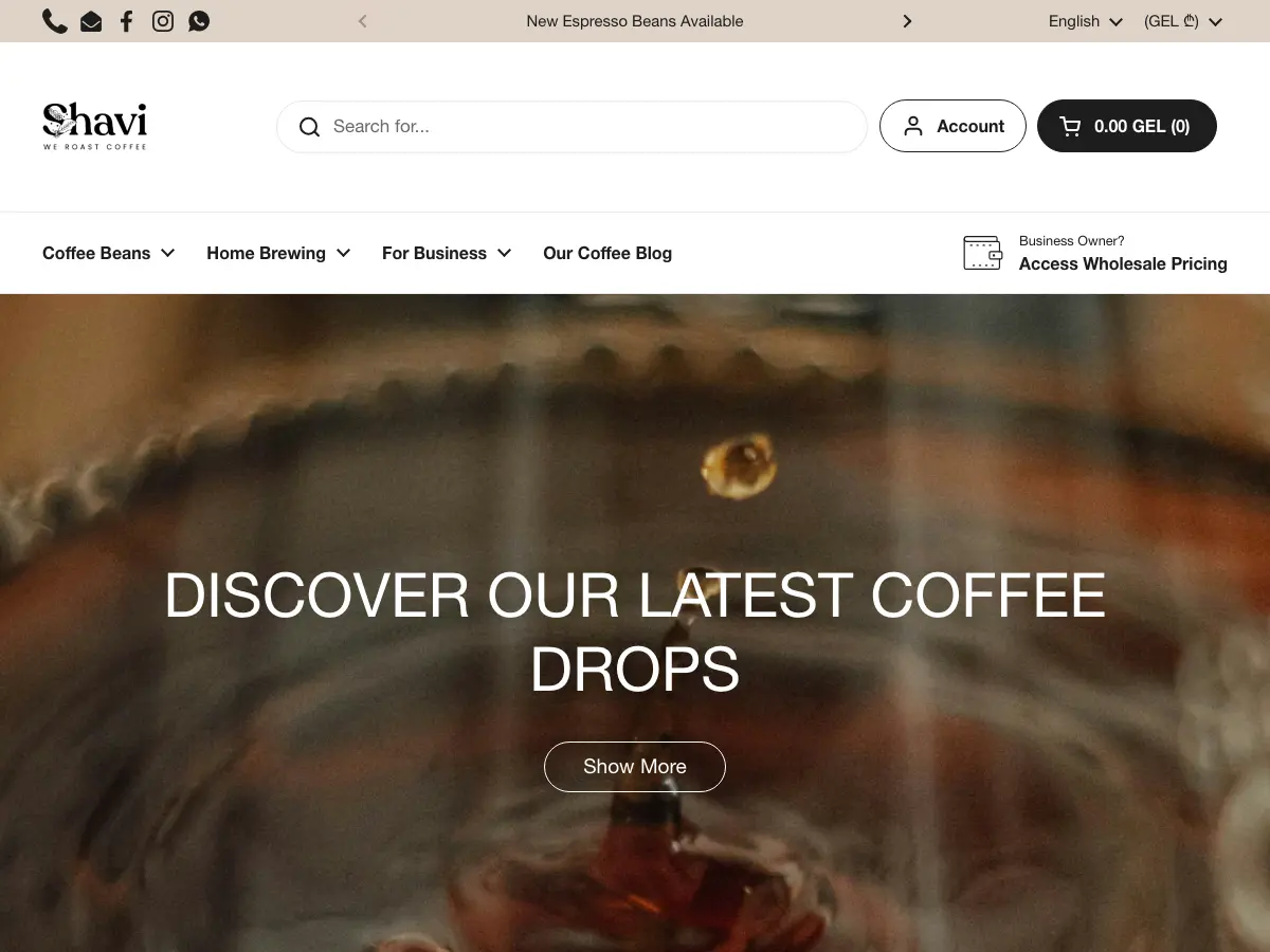 Shavi's website