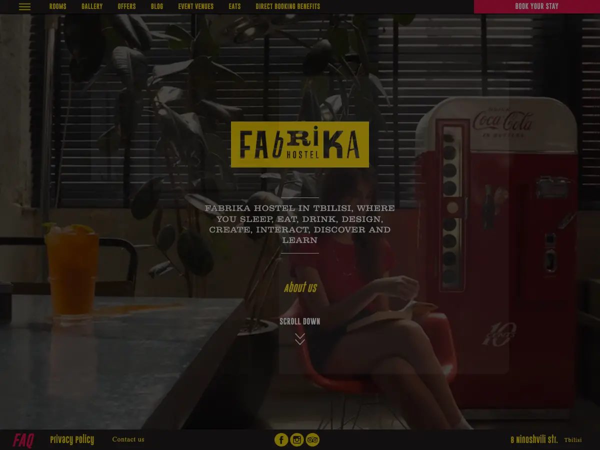 Fabrika's website