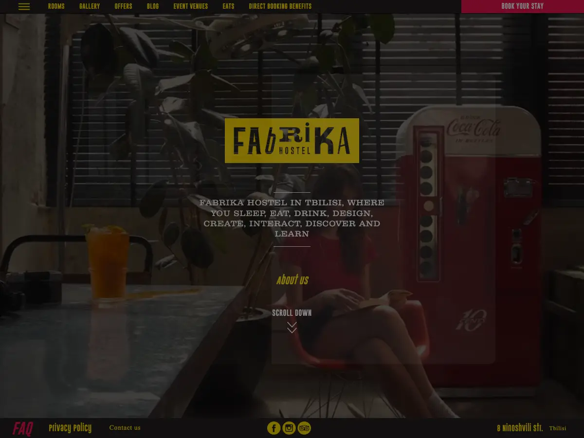Fabrika's website