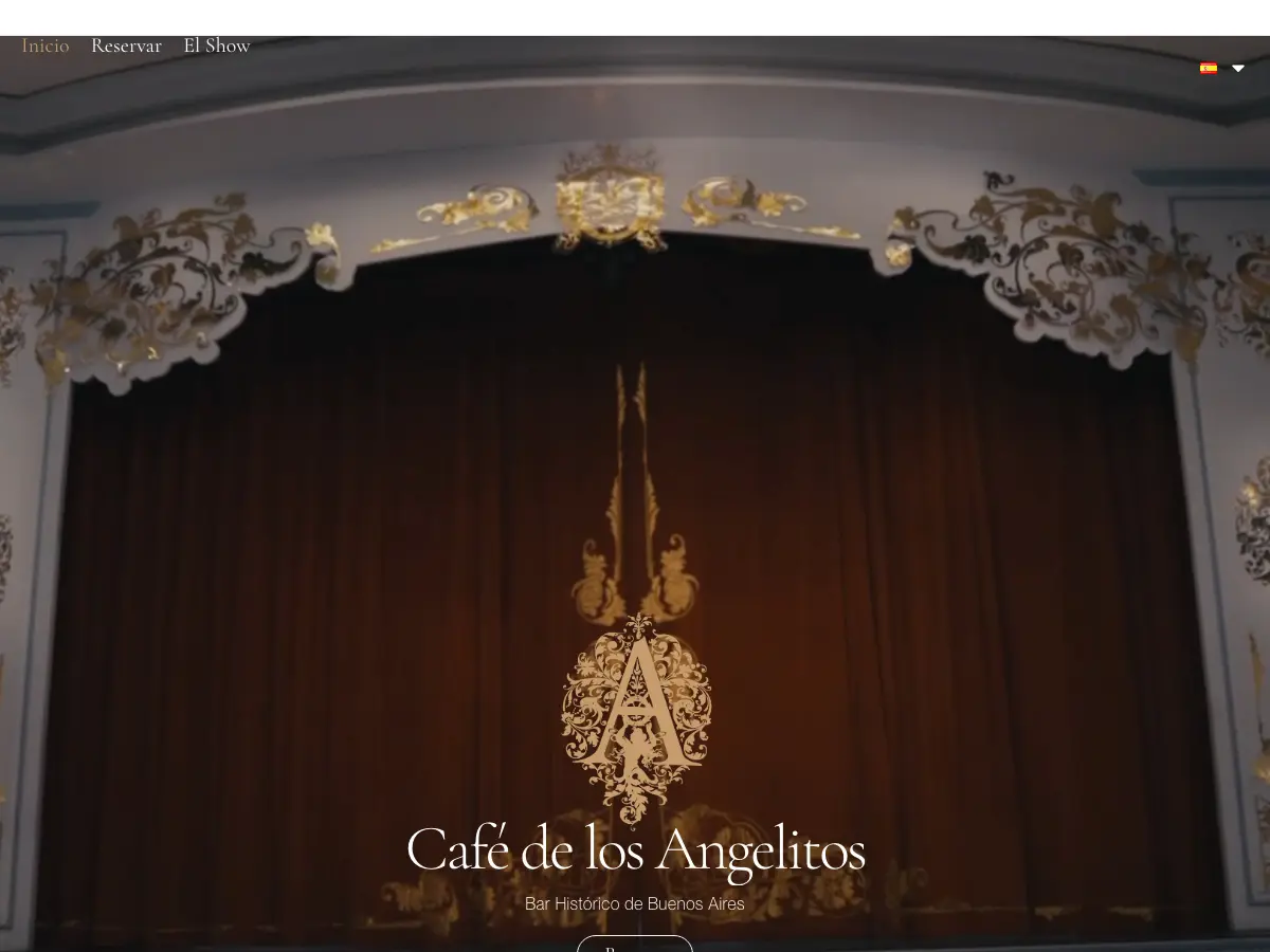 Café de los Angelitos's website
