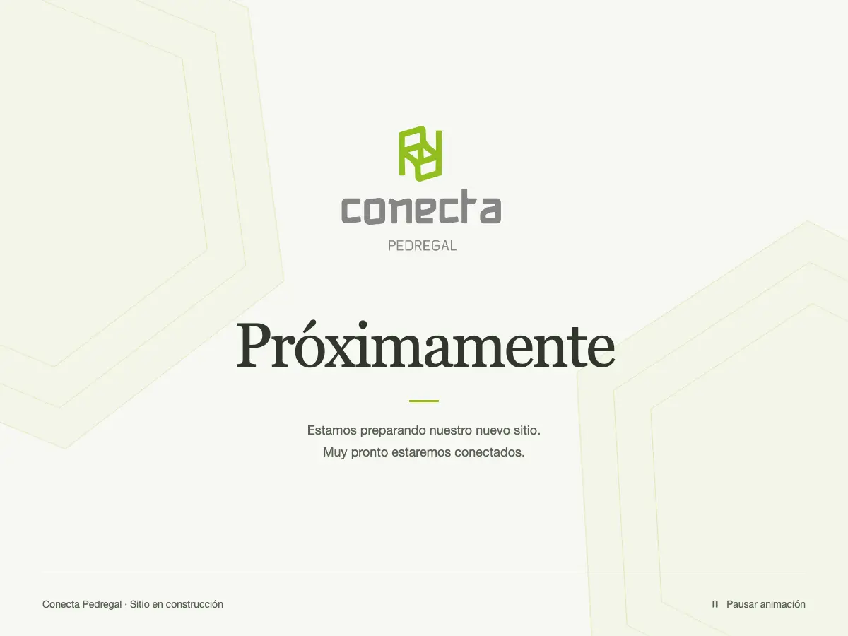 Conecta Coworking's website