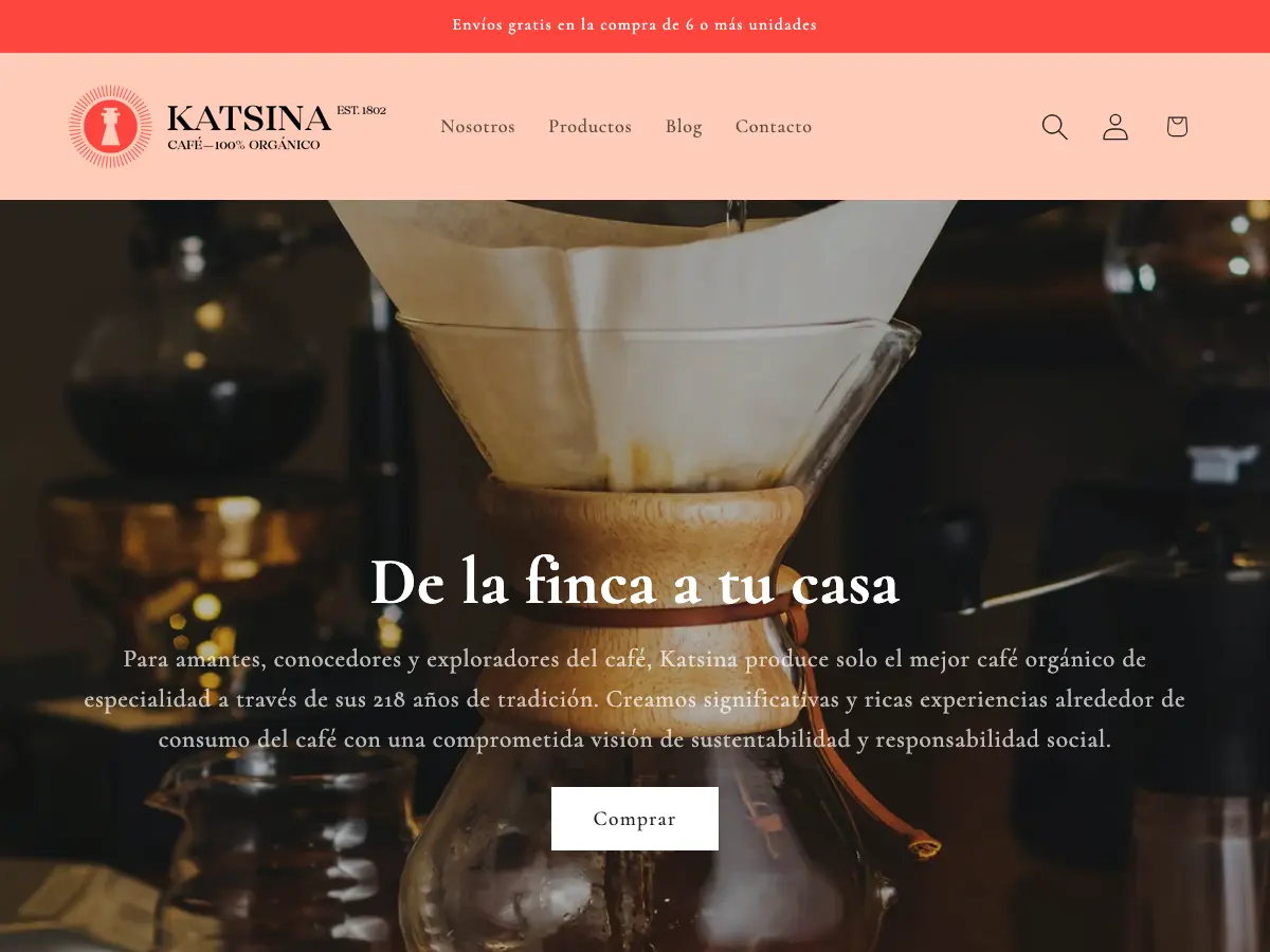 Café Katsina's website