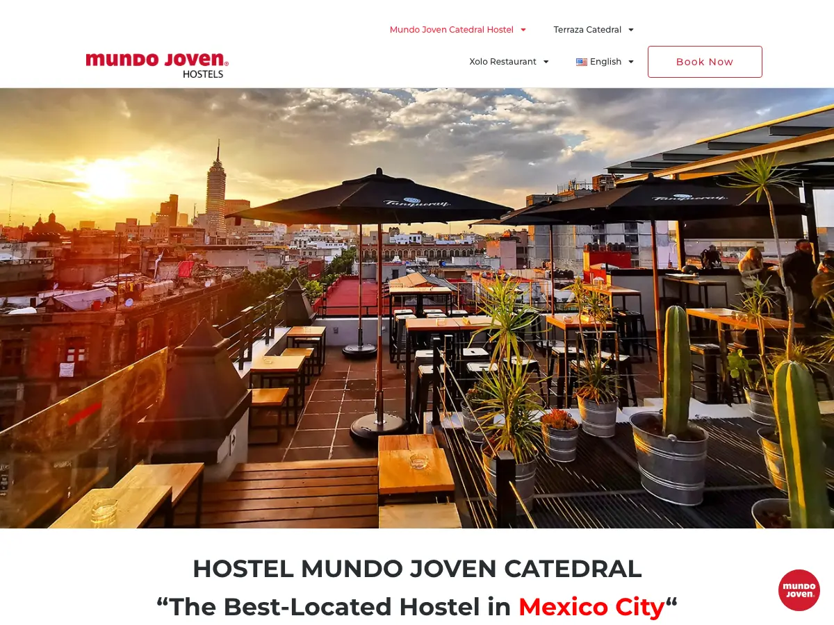Hostel Mundo Joven Catedral's website