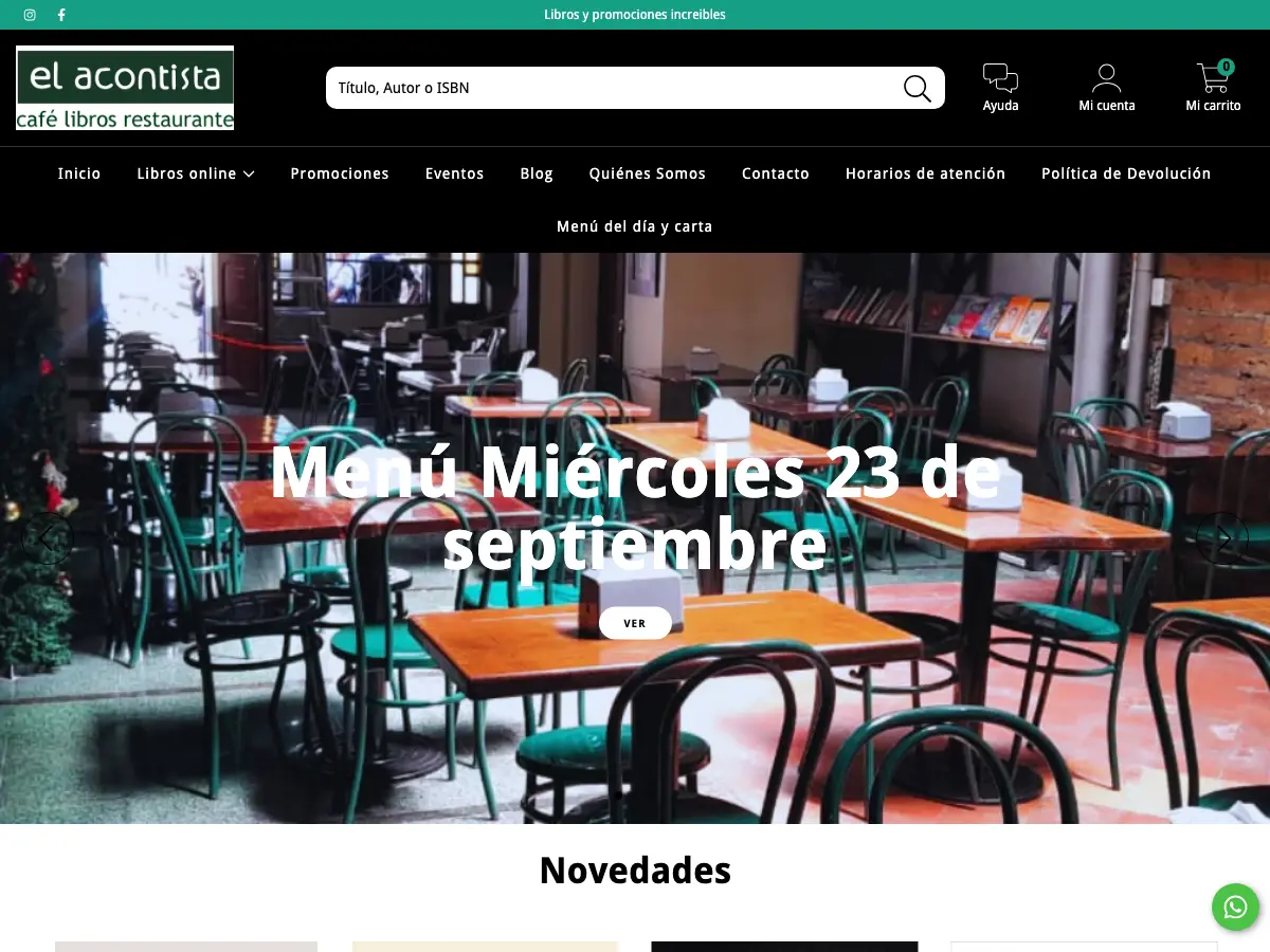 El Acontista's website