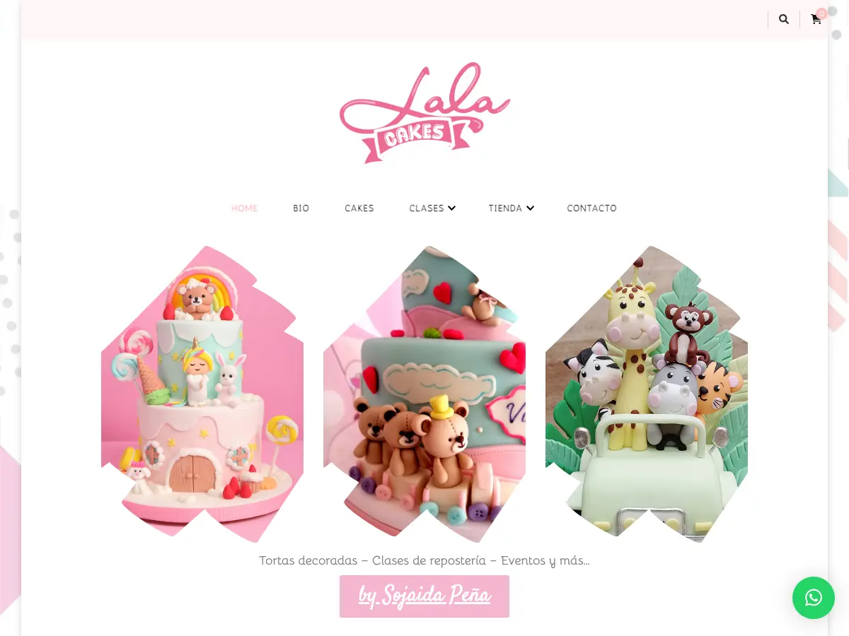 Lala's Cafe's website